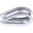 thumbnail image 1 of Crosby 1037292 0.25 in. Extra Heavy Wire Rope Thimbles, 1 of 1