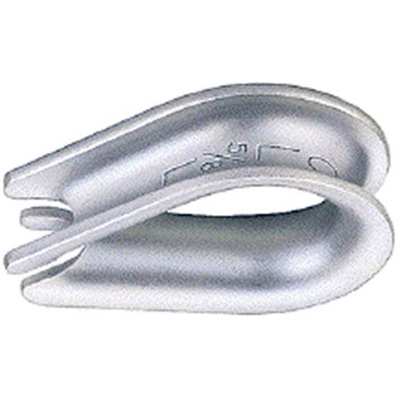 Crosby 1037292 0.25 in. Extra Heavy Wire Rope Thimbles