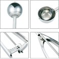 thumbnail image 3 of Juego de cucharas para galletas: pequeñas (1 cucharada), medianas (2 cucharadas), grandes (3 cucharadas) y para helado., 3 of 5