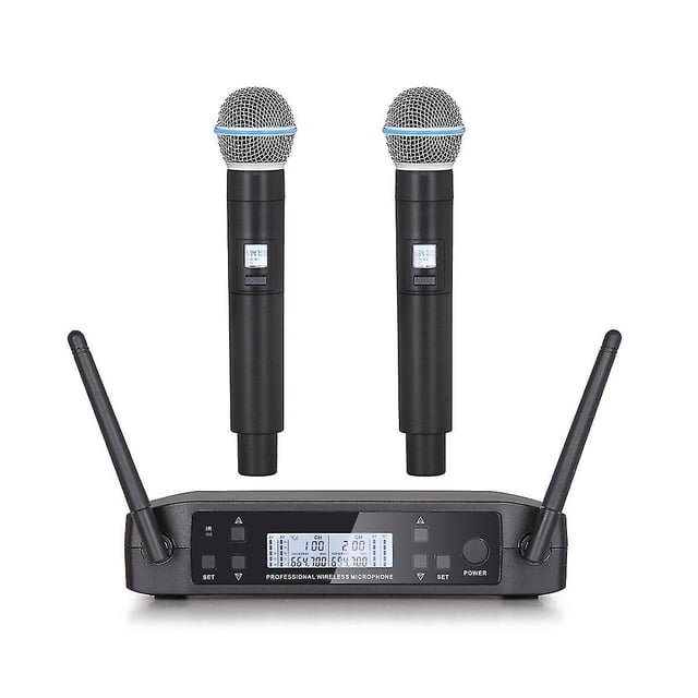 Micrófono inalámbrico Glxd4, sistema profesional Uhf, micrófono de mano para escenario, discurso, boda, espectáculo, banda P