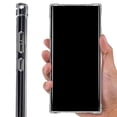 thumbnail image 4 of Skinit Tie Dye Blue and White Tie Dye Galaxy S22 Ultra Clear Case, 4 of 4