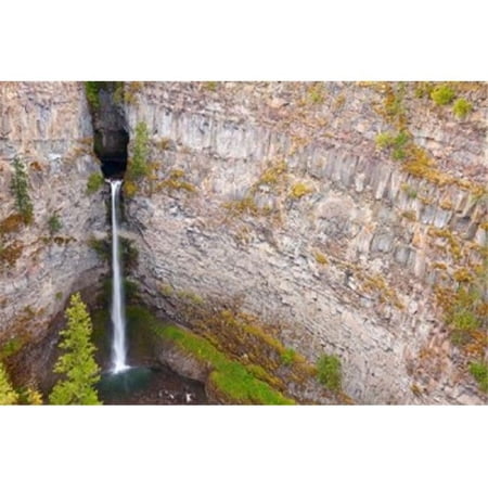 Spahats Falls Wells Gray Provincial Park British Columbia Canada Poster Print by Jaynes Gallery