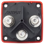 Blue Sea Systems m-Series Mini Selector Battery Switch, Red