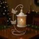 thumbnail image 1 of CaiYueKe Christmas Iron Candle Holder Butterfly Hollow Out Metal Tealight Stand Romantic Table Centerpiece for Dining Room Home Decor Holiday Party Candlelight Dinner Prop Festive Ornament White, 1 of 9