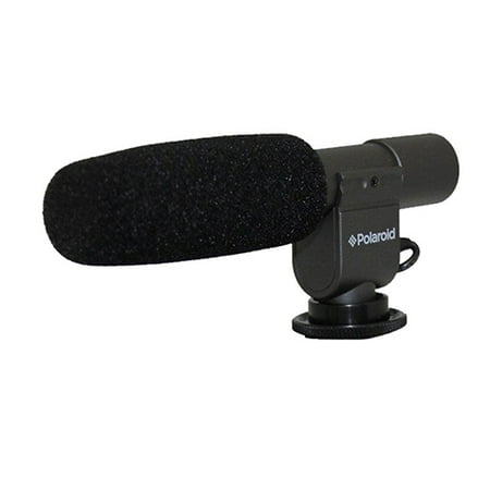 Polaroid Pro Video Condenser Shotgun Microphone For Digital SLR Camera/Camcorder