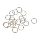 thumbnail image 4 of 20x Resultados de S de SALTO de Plata Esterlina con División Abierta para Manualidades de Bricolaje 3 - 6 Mm 5mm Soledad Anillos de salto Fabricación de joyas DIY, 4 of 6