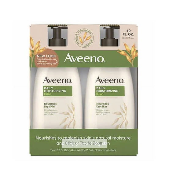 Aveeno Daily Moisturizing Lotion 20 fl oz., 2-pack