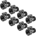 thumbnail image 1 of Shower Pressure Regulator Matte Black, 8pcs Brass Shower Head, 1 of 4