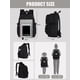 thumbnail image 3 of Lightweight Campus Backpack for Women, Cute School Bag for Girls, Laptop Backpack, Travel Backpack,Black, 3 of 5