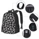 thumbnail image 2 of Fotbe Black Leopard Mochila para Hombre y Mujer - Tela Oxford 600D Resistente - Mochila Impermeable de Gran Capacidad para Escuela, Viajes y Senderismo, 2 of 6