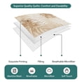 thumbnail image 3 of 3 Pieces Twin XL Quilt Set,Summer Beach Palm Leaf Monstera Soft Bedding Sets with 1 Quilt & 2 Pillow Shams,Tropical Plant Beige White Summer Bedspread Lightweight Coverlet Comforter for All Season, 3 of 5