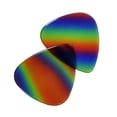 thumbnail image 2 of Exotic Plectrums - Celluloid Rainbow Guitar Or Bass Pick - 0.71 mm Medium Gauge - 351 Shape - 50 Pack, 2 of 4