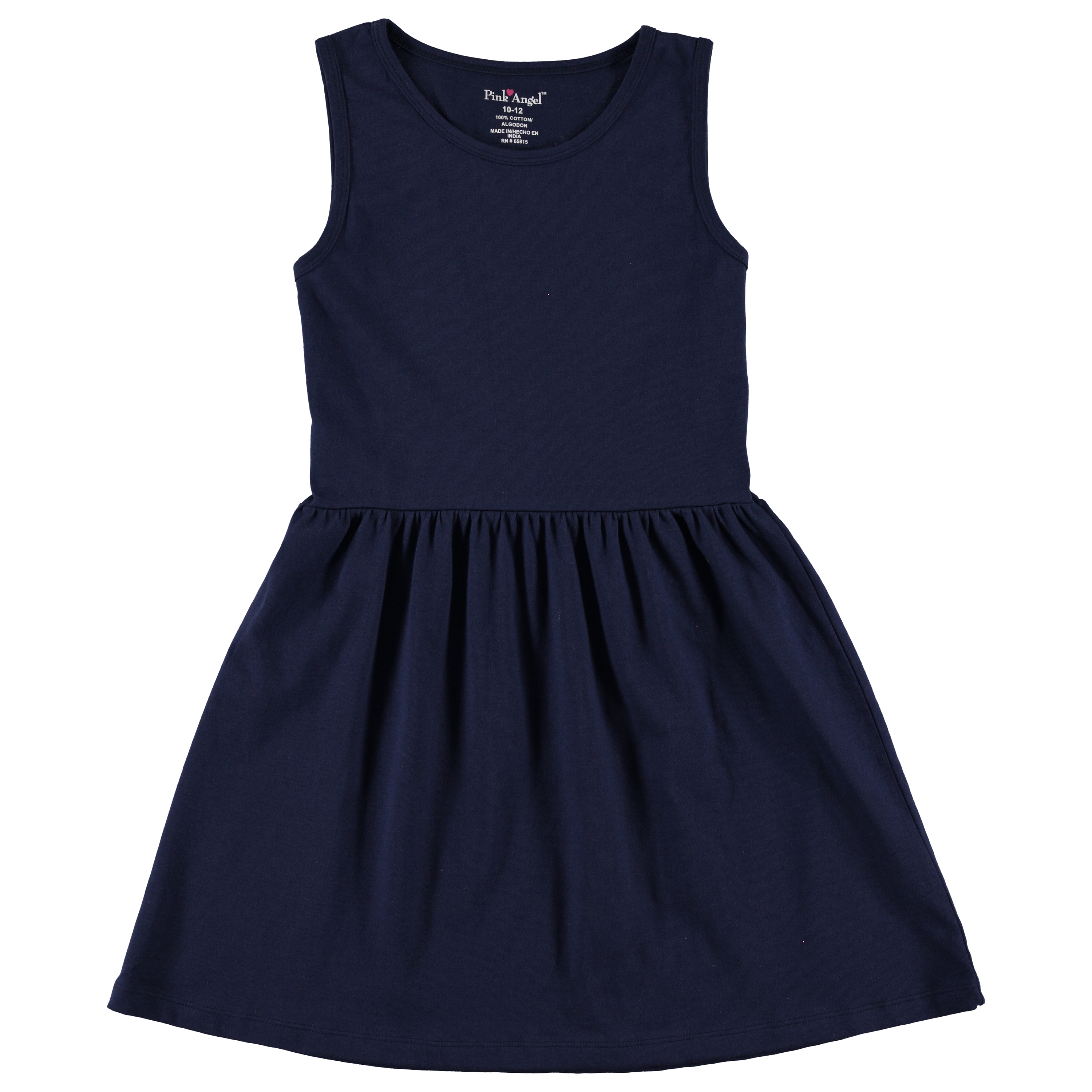 Pink Angel 3-Pack Girls' Cotton Fit and Flare Dresses photo 5