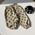 thumbnail image 2 of Guluxicc Girls Polka Dots Joggers Kids Summer Harem Pants Lightweight Elastic Waist Loose Athletic Sweatpants for 1-11 Years, 2 of 5