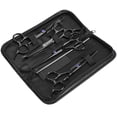 thumbnail image 1 of Kit de 7 tijeras para el cuidado de mascotas, tijeras de peluquería para perros y gatos, herramientas de corte y entresacado., 1 of 14