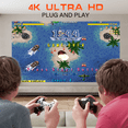 thumbnail image 2 of Salange Proyector de Juegos P30 Max M300 Max, Proyector Inteligente Portátil con Aplicaciones y Juegos Integrados, Compatible con HD 4k con Controladores, 2 of 8