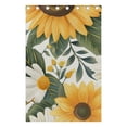 thumbnail image 4 of Bee Flowers Black Out Curtains 84 Inch Length Curtains for Sliding Glass Doors Bedroom Living Room 2 Pack, 4 of 6
