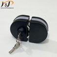 thumbnail image 4 of Easy Install Stainless Steel Frameless Toughened Glass Door Lock Gold, 4 of 5
