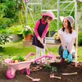 thumbnail image 4 of Juego de herramientas de jardinería Qtioucp Kids con carretilla y manual, 4 of 6