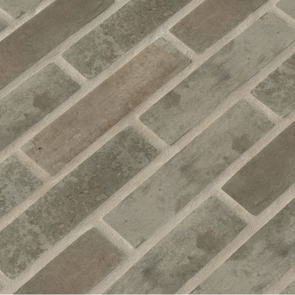 MSI Capella Taupe Brick 2 In. X 10 In. Matte Floor And Wall Porcelain Tile (5.15 Sq. Ft./Case)