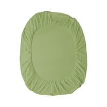 Dademeo Clearance Under 25 Mattress Encasement Mattress Protector Twin Calking Mattress Cover Fitted Sheet Bed with Elastic Band Green 200X180X0.5Cm