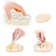 thumbnail image 2 of Bearachild Juego de 2 uds de moldes para prensa de masa, molde para hornear rollos de pan, cortadores de pastelería de plástico Herramientas y accesorios para hornear No.1 Bearachild HA040753-01, 2 of 5
