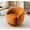 Red Orange, variant on Uspridefurniture Modern Velvet Plain Swivel Barrel Chair, Greenish