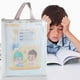 thumbnail image 1 of Bolsa transparente para documentos A3, para papel de arte grueso, con visibilidad clara, protección segura del material, ideal para oficina y escuela, para guardar papel de arte y papel de prueba., 1 of 9