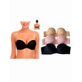 thumbnail image 1 of Paquete De 3 Brasier Strapless Con Tirantes Transparentes, 1 of 4