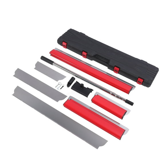 Drywall Skimming Blades Set, ABS and Stainless Steel Drywall Plastering Tool Set Efficient 0.5mm 0.3mm Blade Thicknesses for Construction Sites