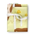 thumbnail image 3 of Carolines Treasures BB6047APRON Easter Eggs Staffordshire Bull Terrier Brown Apron Large multicolor, 3 of 4