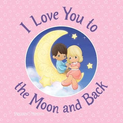 I Love You to the Moon and Back (Hardcover - Used) 1492679321 9781492679325 Share the gift of God s endless love in this sweet Christian picture book  the perfect Easter basket stuffer for kids! Celebrate and share the special gift of love  family  and friendship in this heartfelt Precious Moments book. Filled with beautiful illustrations  the beloved Precious Moments characters  and rhyming text  this sweet Christian book for children is the perfect way to express all the love and hope you have for your special child. Perfect for creating precious moments of your own  this meaningful and inspirational story will enchant readers ages 4-7 and inspire repeat reads for years to come. Why readers love I Love You to the Moon and Back The perfect bedtime read aloud with a meaningful message of love  friendship  and God s kindness An inspirational Christian Christmas gift for kids  holiday stocking stuffer  Valentine s Day gift  Easter basket stuffer  or baptism gift Filled with the charm and heart of the well-loved Precious Moments characters I love you to the moon and back  You make my whole world bright. Like sunshine on a summer day Or twinkling stars at night