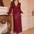 thumbnail image 4 of UPPADA Womens Dresses for Wedding Guest Side Slit Cutout Maxi Dress Sleeveless Cocktail Evening Dress Casual Dress Prom Party Elegant Dresses, 4 of 7