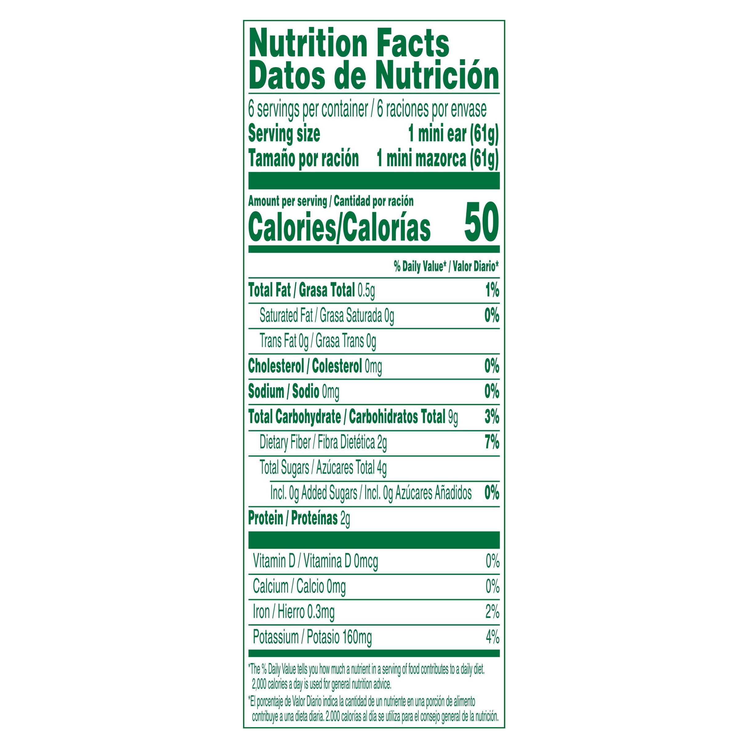 Green Giant Nibblers Extra Sweet Corn on The Cob, 6 Count Bag (Frozen Vegetables)