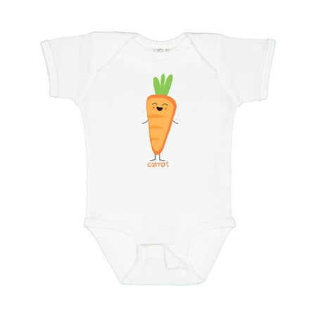 

Inktastic Cute Kawaii Carrot Gift Baby Boy or Baby Girl Bodysuit