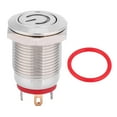 thumbnail image 3 of Push Buttons, Low Resistance 12mm Mount Hole Metal Button Switch High Conductivity  For Home Appliances, 3 of 8