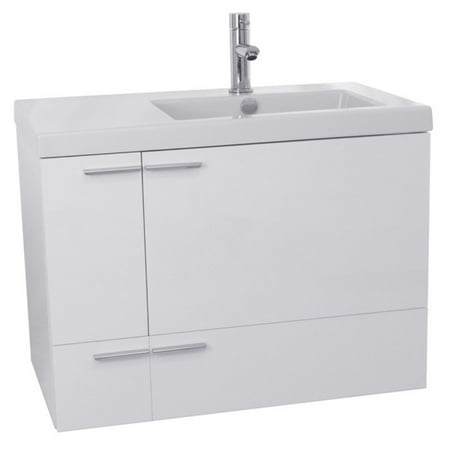 Acf By Nameeks New Space 31 In Single Bathroom Vanity Set With