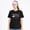 Black-4, variant on Unisex Cotton T-Shirt Halloween Icons Skull Pumpkin Ghost Graphic Tee
