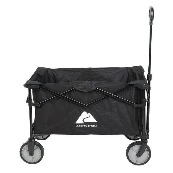 Ozark Trail Multi-Purpose Big Bucket Cart, Black Wagon