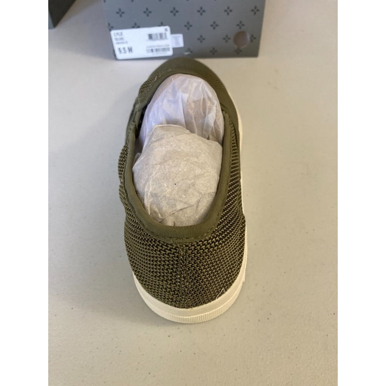 Sun + Stone Mens Casual Shoes Lyle Textile Slip On Green Loafers 9M Olive Sun + Stone Men main image 4