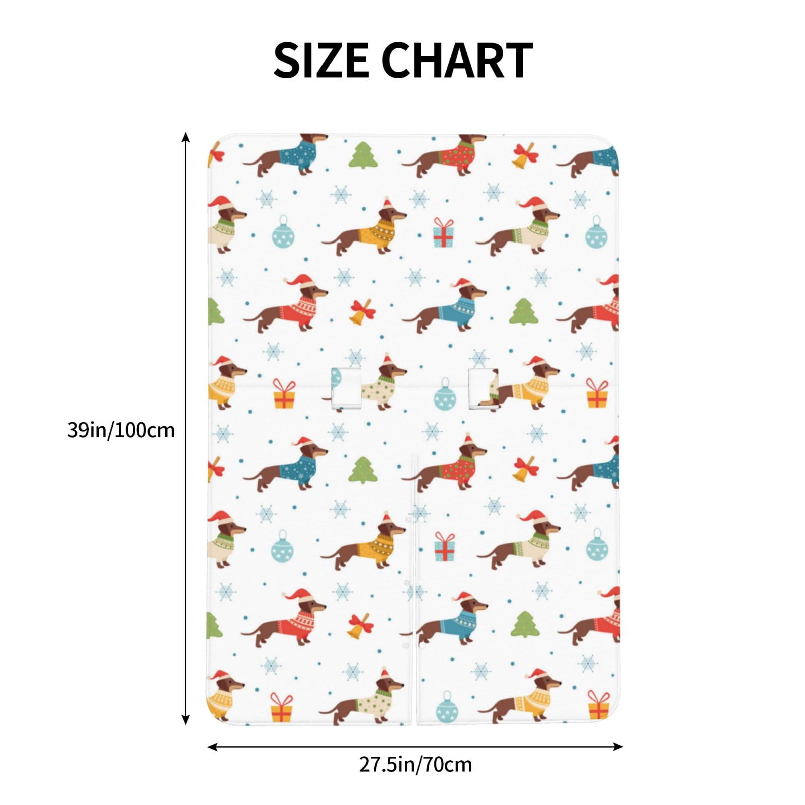 Car Seat Cover Baby - winter Snowflake Dachshund Breathable Infant Car Seat Cover for Baby Carseat, Lightweight Comfort Baby Essentials Must Haves Newborn Stuff for Girl Boy