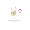 thumbnail image 3 of Set De Dorada Giratiempo, Snitch Pulsera Collar Y Accesorios plata dorado, 3 of 4