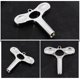 thumbnail image 3 of unbranded Llave De Batería De Metal Para Principiantes Con Ergonómico Y Duradero Color Plata, 3 of 8
