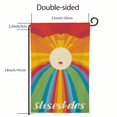 thumbnail image 3 of Summer Garden Flag Pride Rainbow Vertical Double Sided Transgender Pansexual Holiday Yard Outdoor Decor, 3 of 6