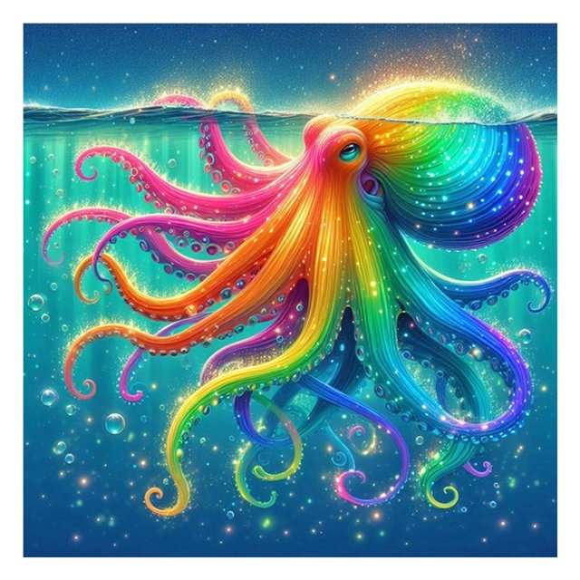 5D DIY Diamante Kit Pulpo Del 40x40cm