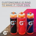 thumbnail image 5 of Gatorade Gx New Orleans Saints NFL Non-Slip Squeeze Bottles, 30 fl oz, Gx Hydration System, 5 of 7