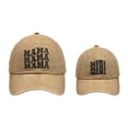 thumbnail image 1 of Gorra de béisbol para exteriores de Europa y Estados Unidos, sombrero para el sol con bordado de letras de tres líneas, sombrero para padres, 1 of 2