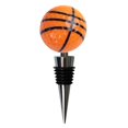 thumbnail image 1 of Tapón de vino con forma de balón deportivo, reutilizable, para fiestas, para champán, creativo y único. Baloncesto, 1 of 9