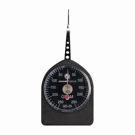 Jonard Tools Dynamometer Gauge,Dial,30-250g GD-25