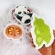 thumbnail image 2 of Esponjas de pulpa de madera comprimida con formas de pandas, tomates y otros motivos adorables para lavar los platos, 2 of 8